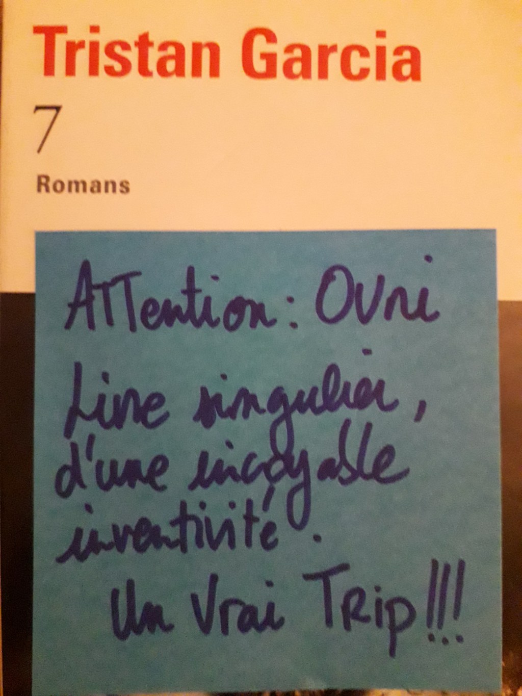 7 de Tristan&nbsp;Garcia