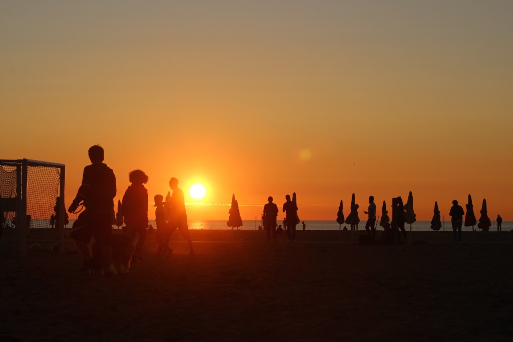 Le soleil proche de&nbsp;l&rsquo;horizon