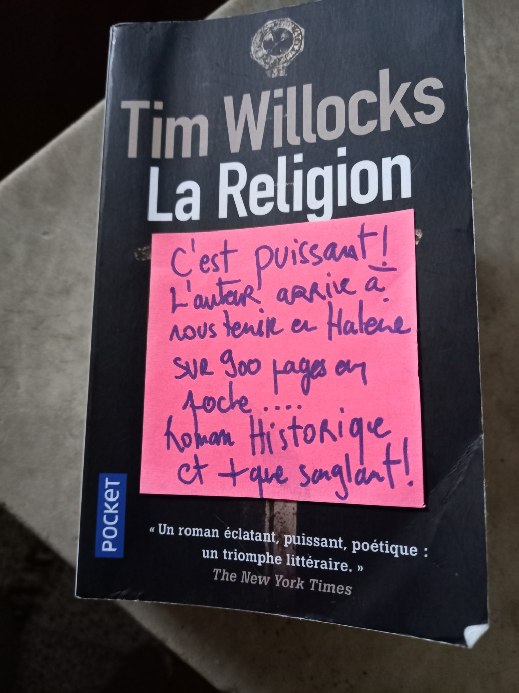La religion de Tim&nbsp;Willocks
