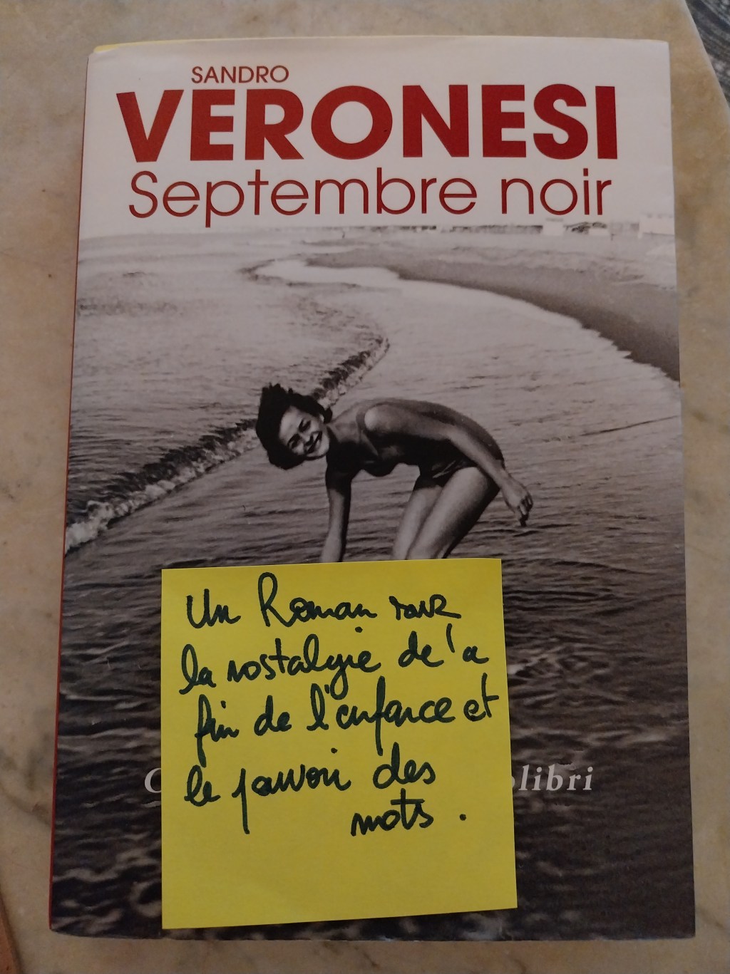 Septembre noir de Sandro Veronesi